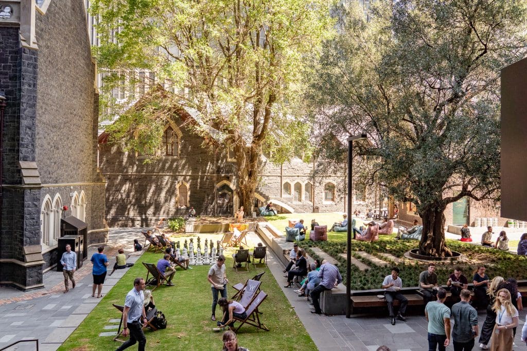 Wesley Place Urban Park Activation Social Media and Content Creation delivering data-driven social media campaigns.